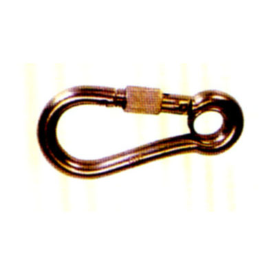 Stainless Steel Snap Hook with Eyelet and Screw